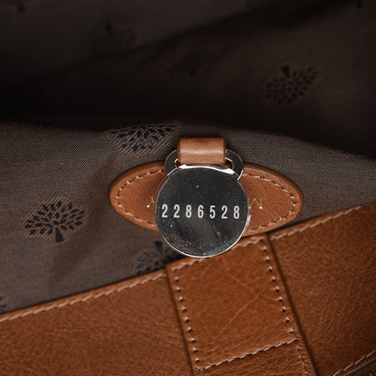 Mulberry Classic Grain Small Bayswater Double Zip Tote Oak 8 of 11