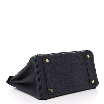 Hermes Togo Birkin 25 Bleu Nuit 4 of 27