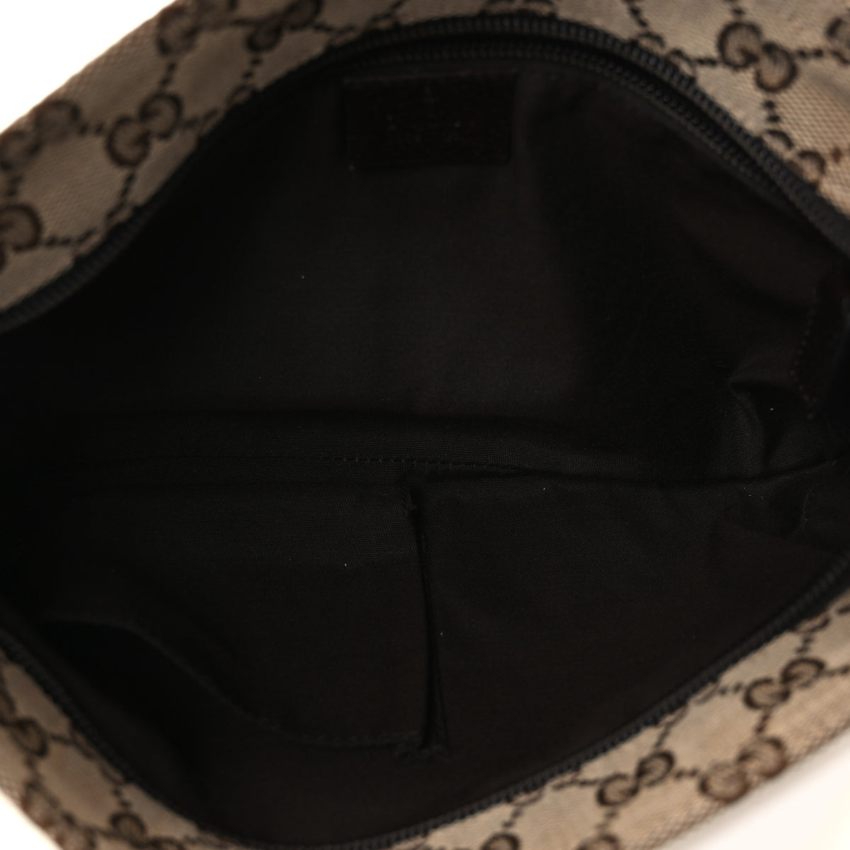 Monogram Web Small Flat Messenger Crossbody Dark Brown