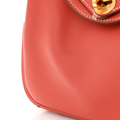 Hermes Swift Mini Lindy 20 Sanguine 13 of 14