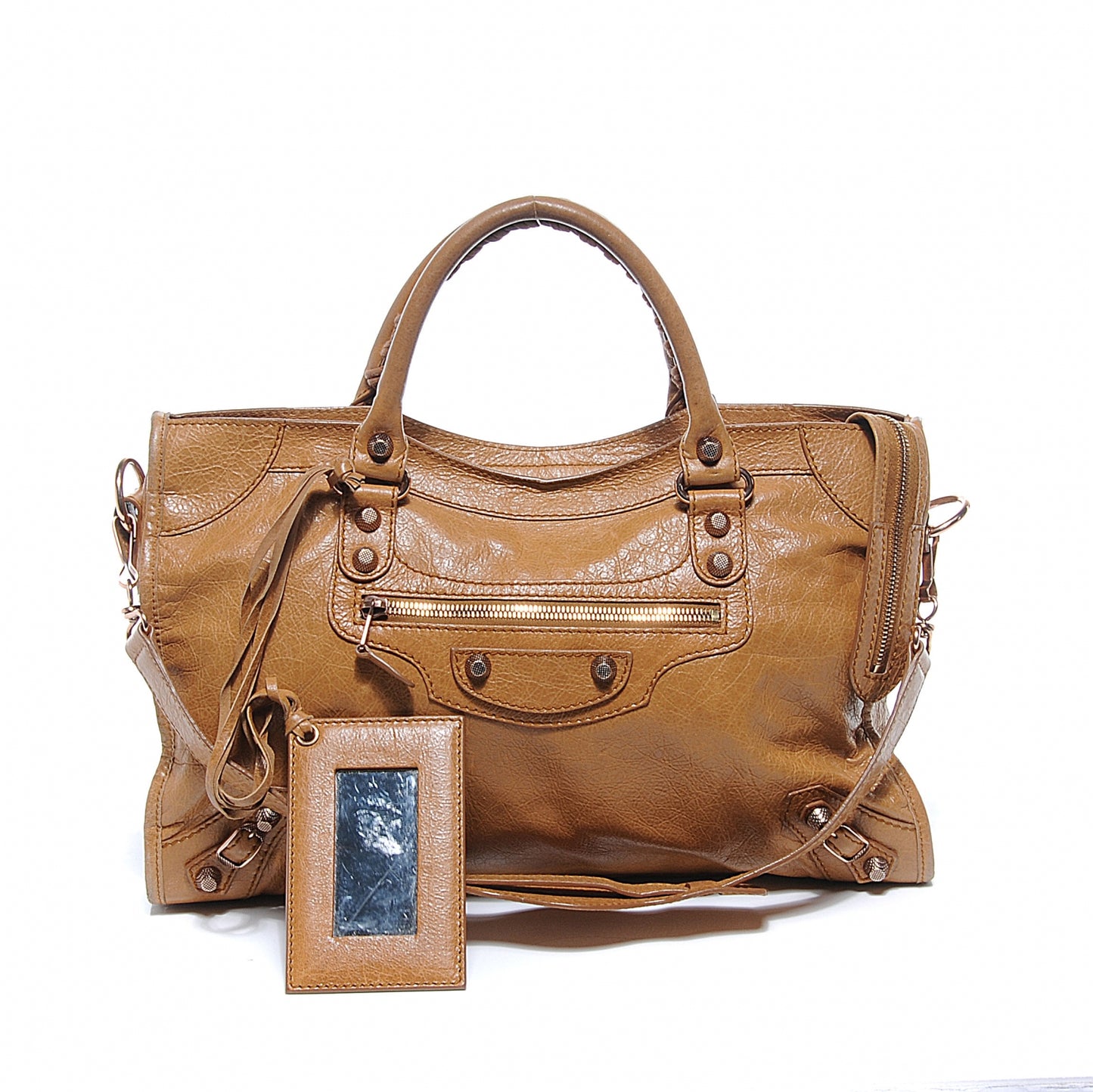 Agneau Giant 12 Rose Gold Hardware City Cumin