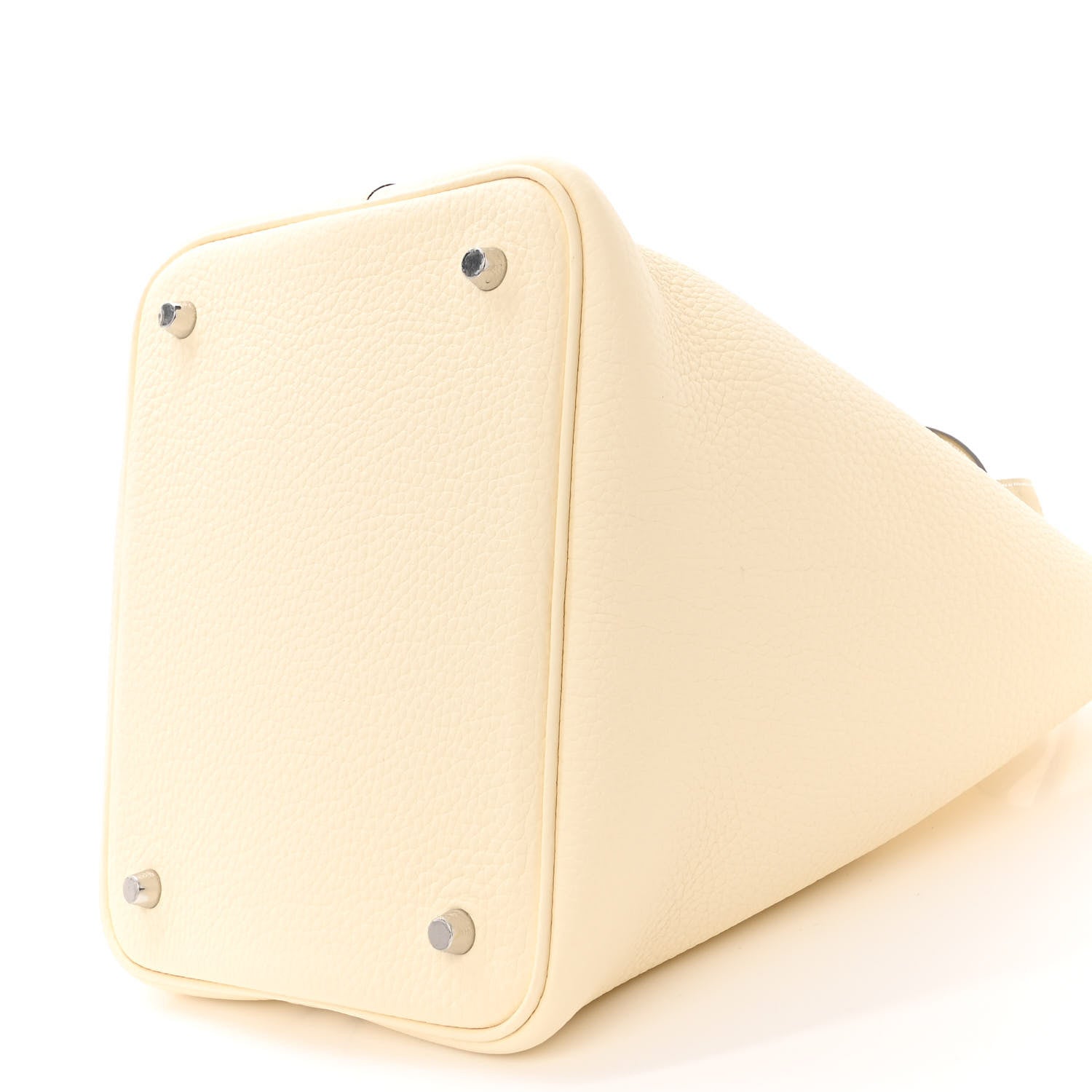 Hermes Taurillon Clemence Ostrich Touch Picotin Lock 22 Nata Trench 11 of 12