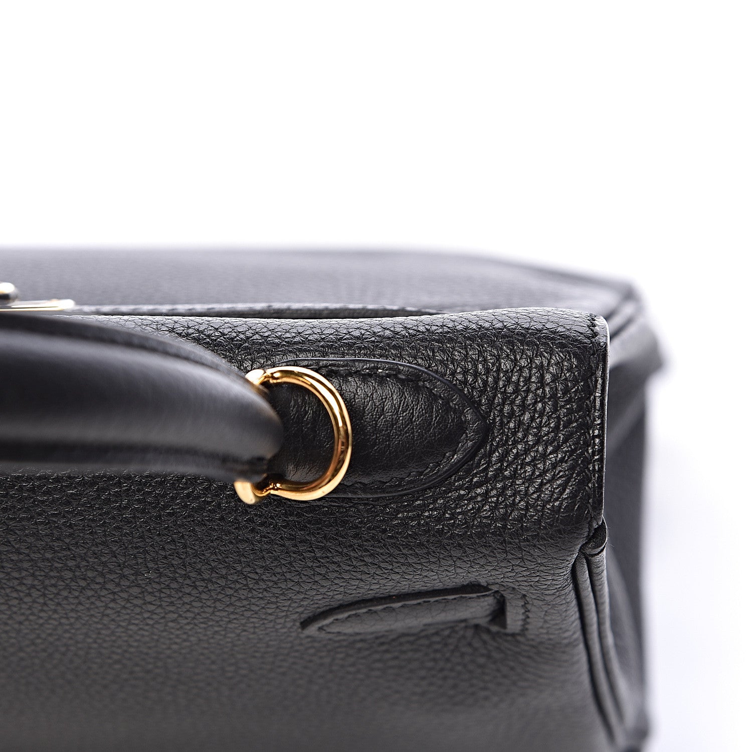 Hermes Togo Kelly Retourne 25 Black 32 of 33