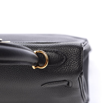 Hermes Togo Kelly Retourne 25 Black 32 of 33