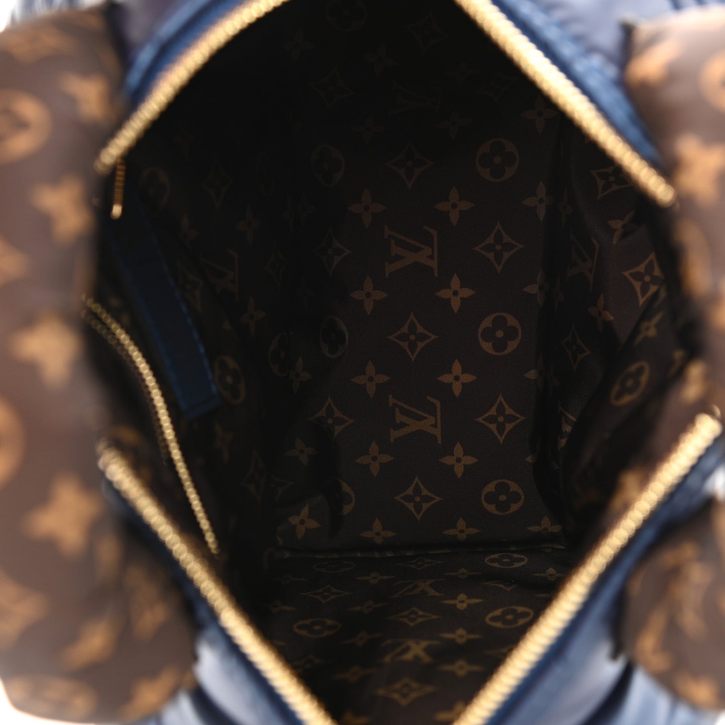 Econyl Mini Monogram Pillow Speedy Bandouliere 25 Navy