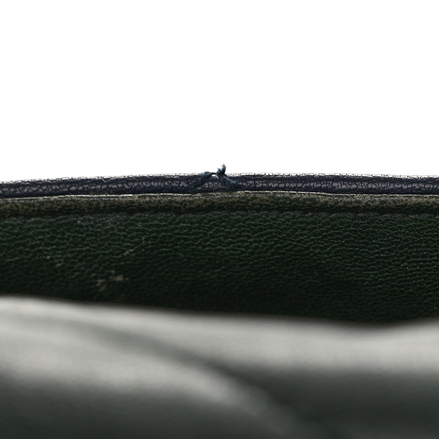 Sheepskin Tri-Color Tri-Quilt Monogram Medium College Bag