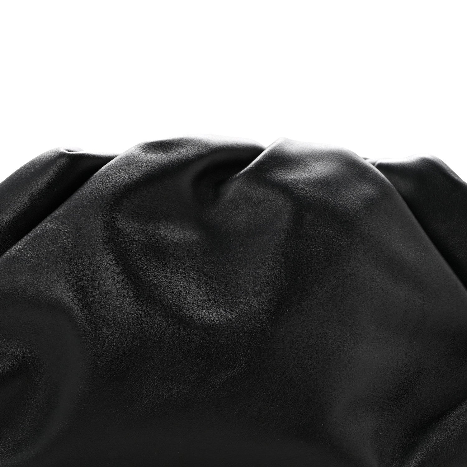 Bottega Veneta Smooth Butter Calf The Pouch Oversized Clutch Black 8 of 10