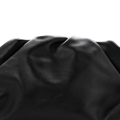 Bottega Veneta Smooth Butter Calf The Pouch Oversized Clutch Black 8 of 10
