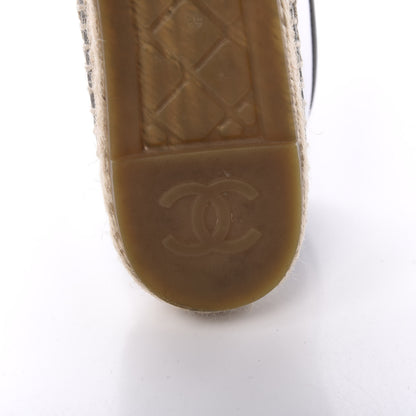 Chanel Mesh Grosgrain CC Espadrilles 36 Grey 7 of 12