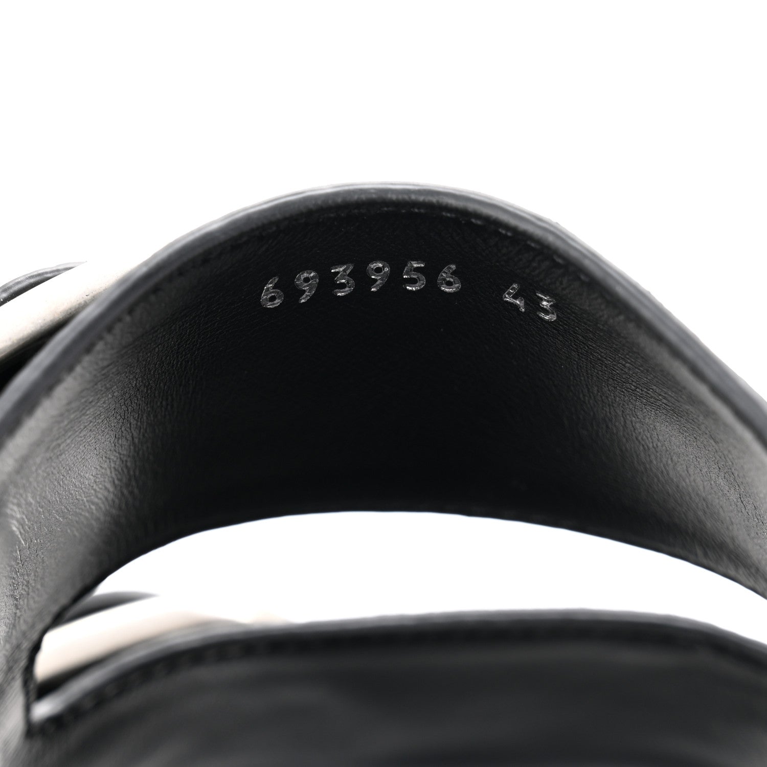 Balenciaga Agneau Arena Cagole Mens Slide Sandals 43 Black 9 of 9