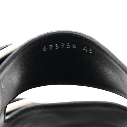 Balenciaga Agneau Arena Cagole Mens Slide Sandals 43 Black 9 of 9