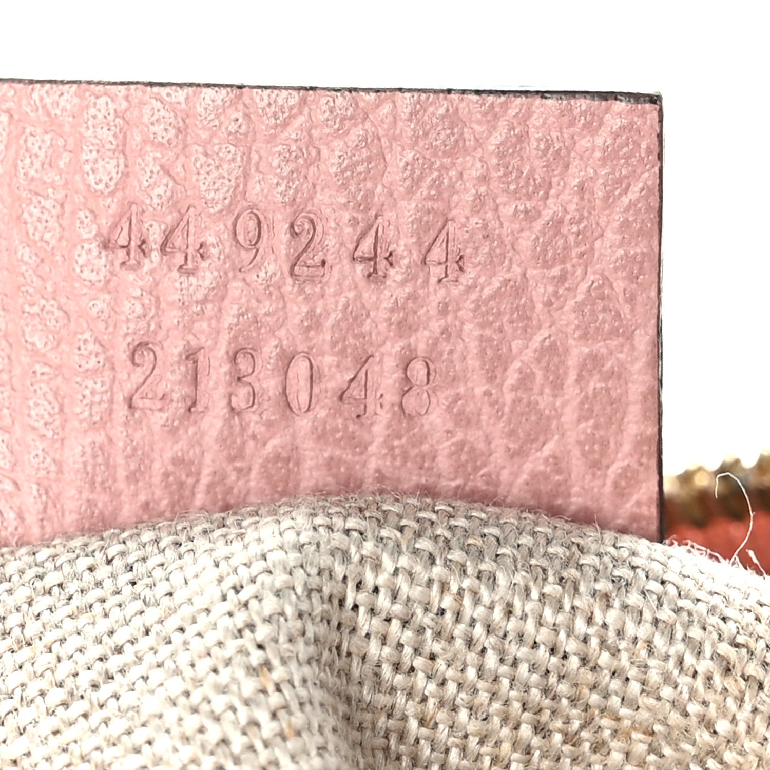 Gucci GG Monogram Large Margaux Hobo Beige Soft Pink 7 of 10