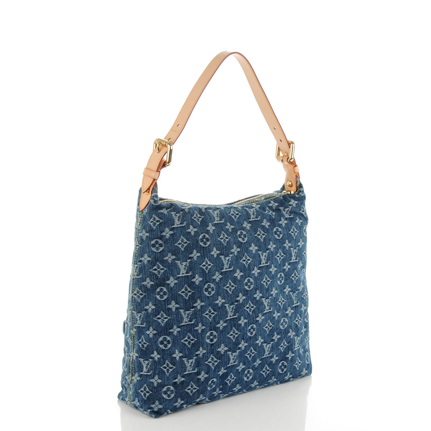 Louis Vuitton Denim Baggy GM Blue 3 of 7