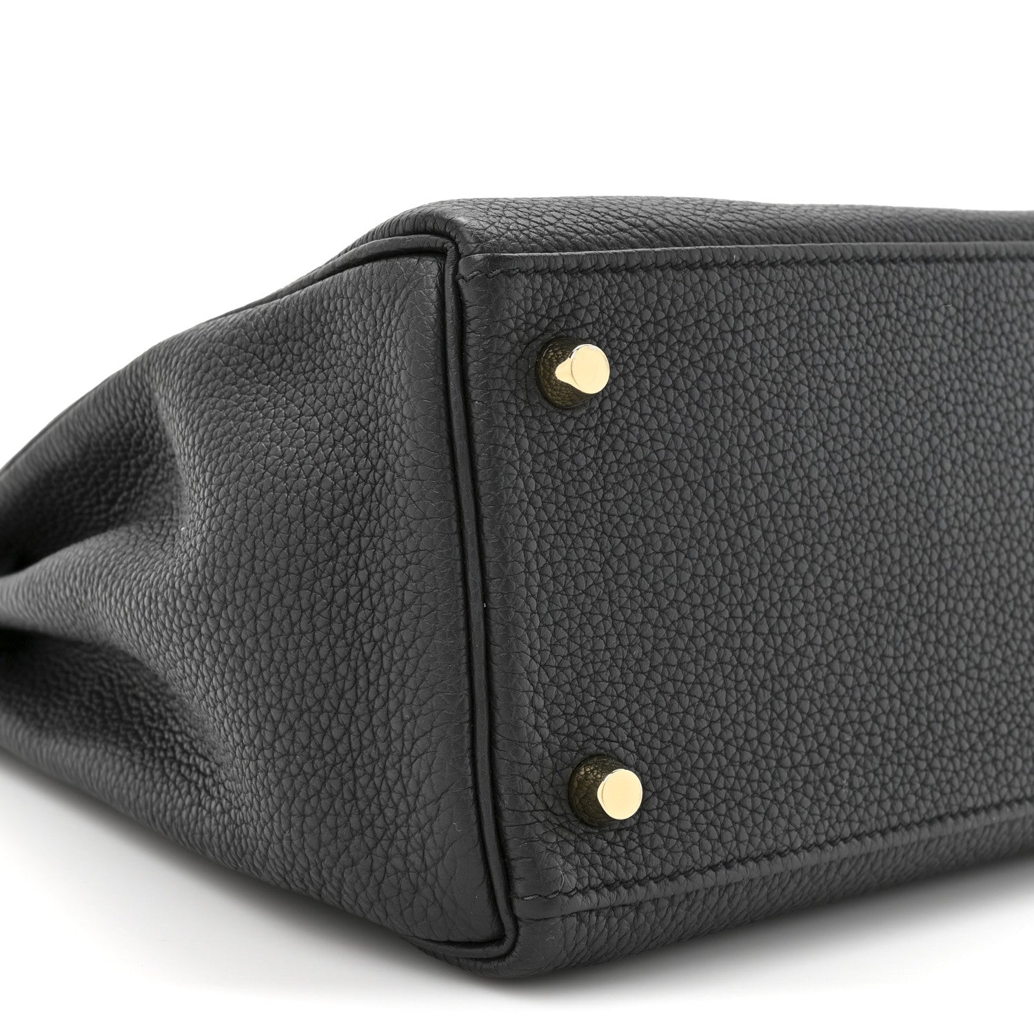 Hermes Togo Kelly Retourne 28 Black 9 of 9