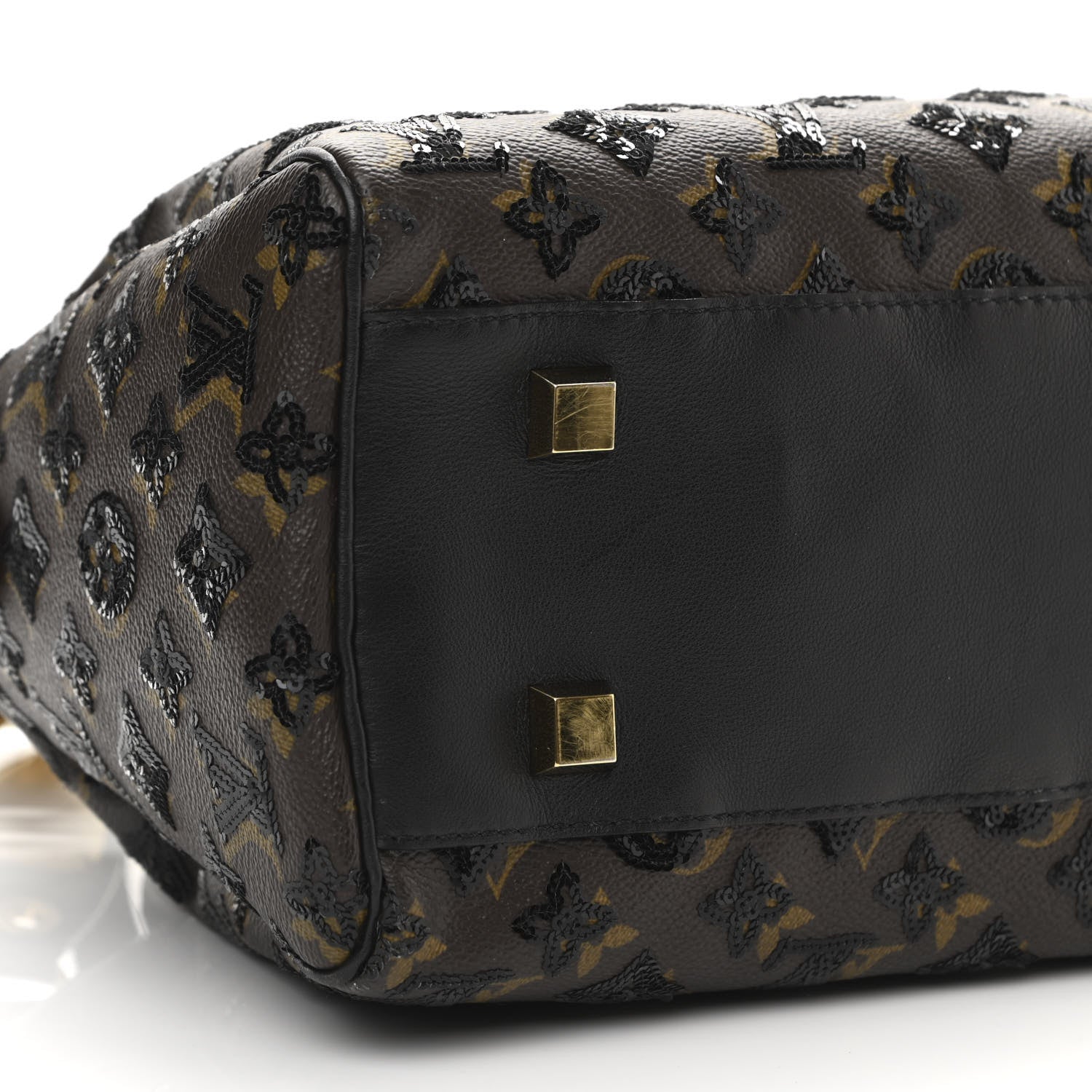 Louis Vuitton Monogram Sequins Eclipse Speedy 28 Black 5 of 12