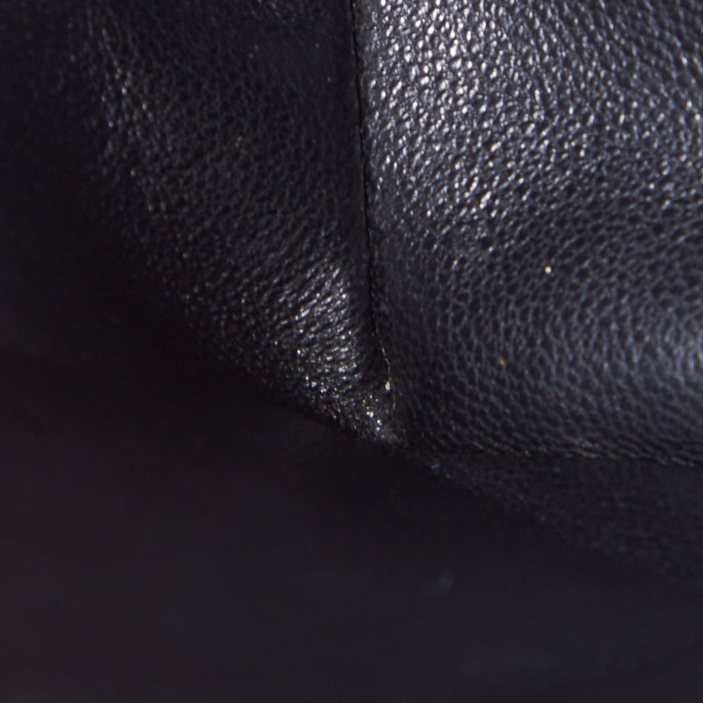 Caviar Quilted Medallion Tote Black