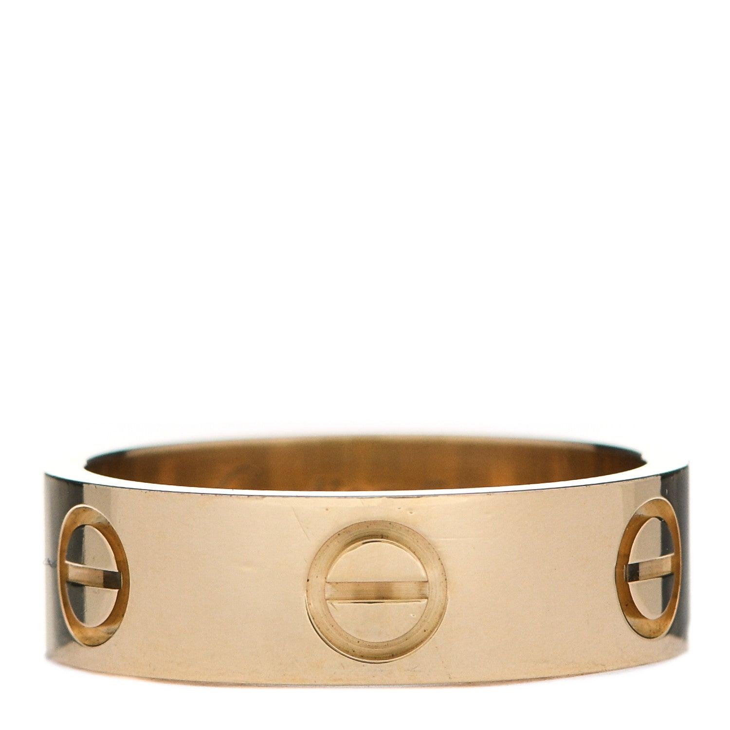 Cartier 18K Yellow Gold 5.5mm LOVE Ring 51 5.75 1 of 5