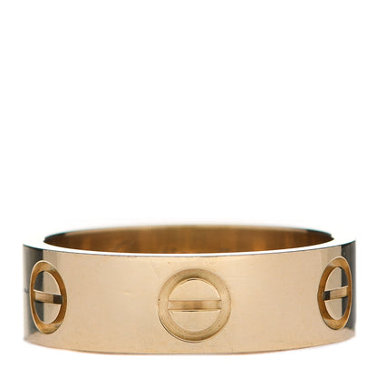 Cartier 18K Yellow Gold 5.5mm LOVE Ring 51 5.75 1 of 5
