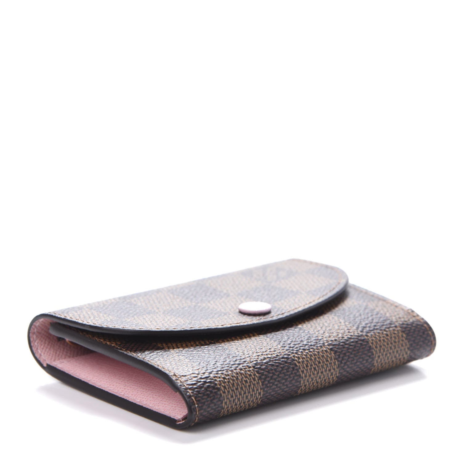 Louis Vuitton Damier Ebene Rosalie Coin Purse Rose Ballerine 4 of 6