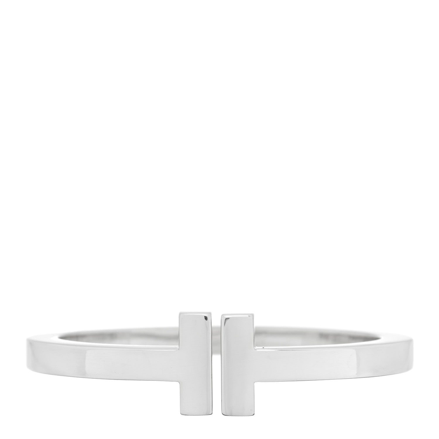 Tiffany Sterling Silver T Square Bracelet 1 of 3