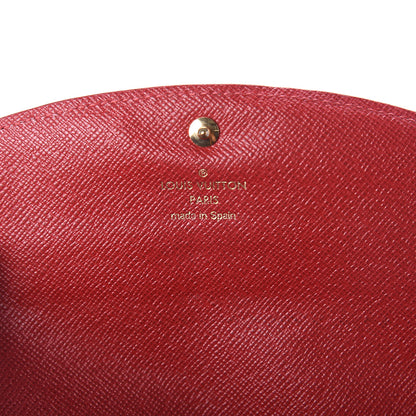 Louis Vuitton Damier Ebene Caissa Wallet Cherry 5 of 5