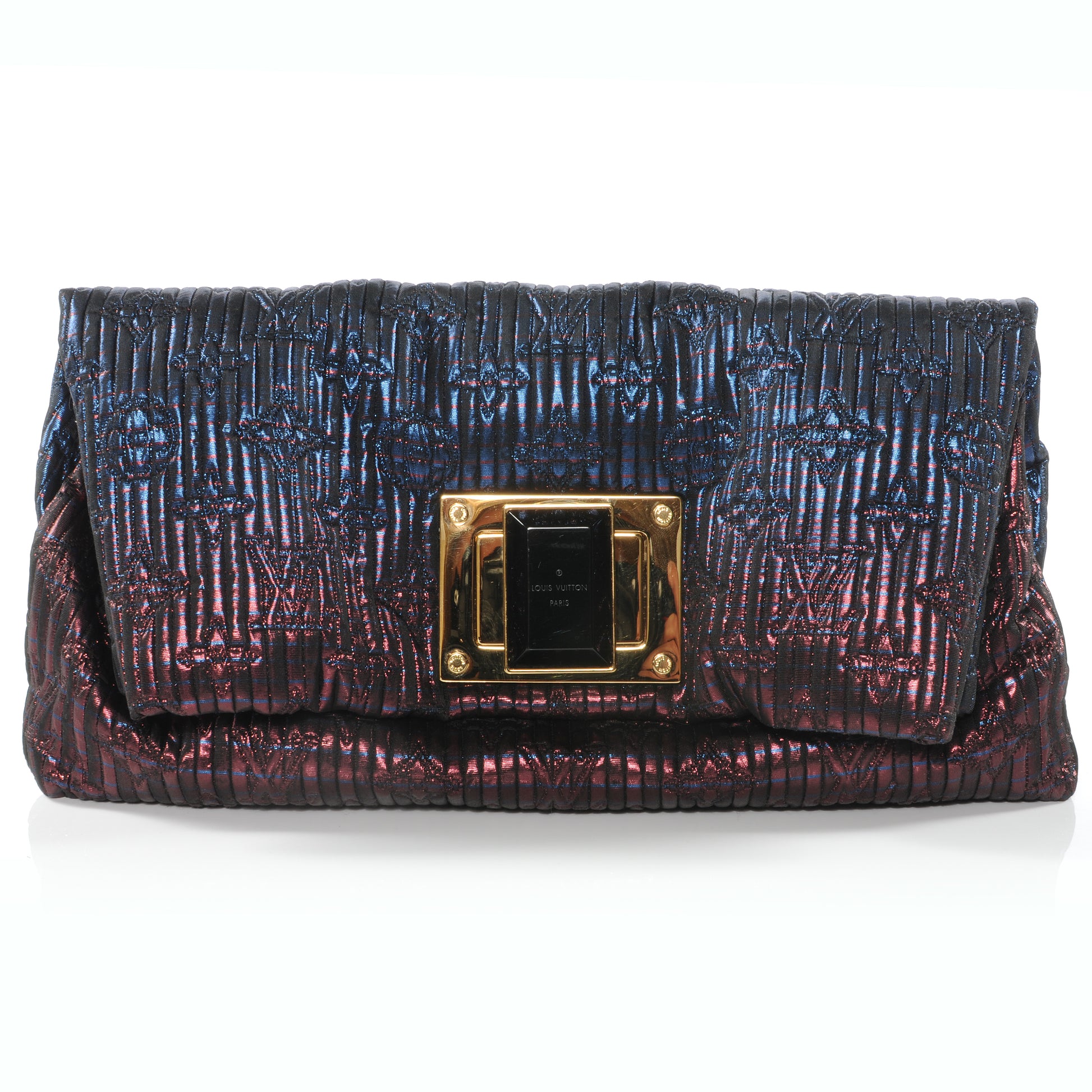 Louis Vuitton Jacquard Quilted Monogram Altair Clutch Marine 1 of 7