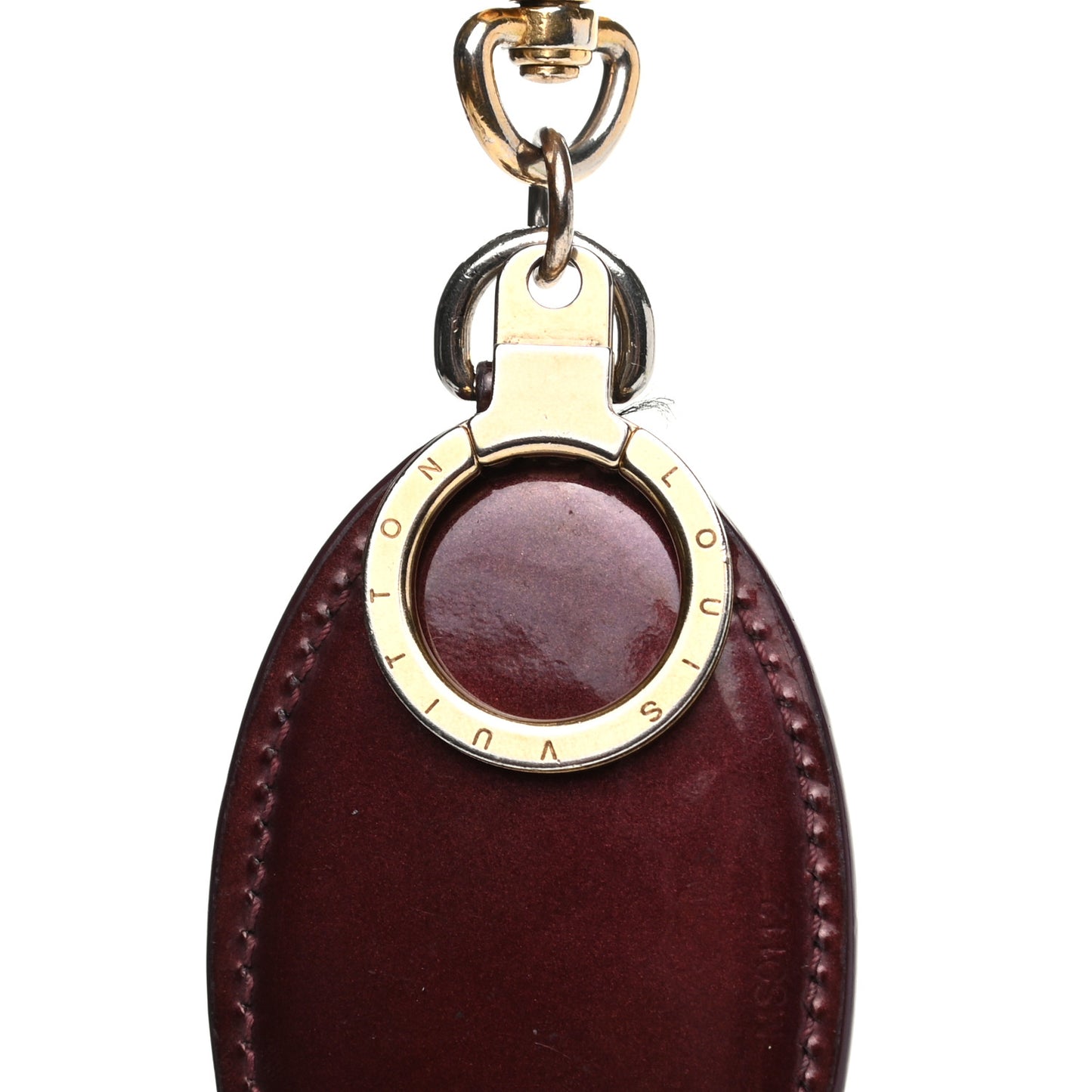 Vernis Articles de Voyage Bag Charm Key Holder Rouge Fauviste