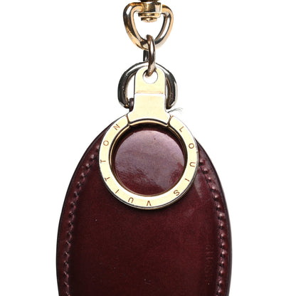 Louis Vuitton Vernis Articles de Voyage Bag Charm Key Holder Rouge Fauviste 4 of 5