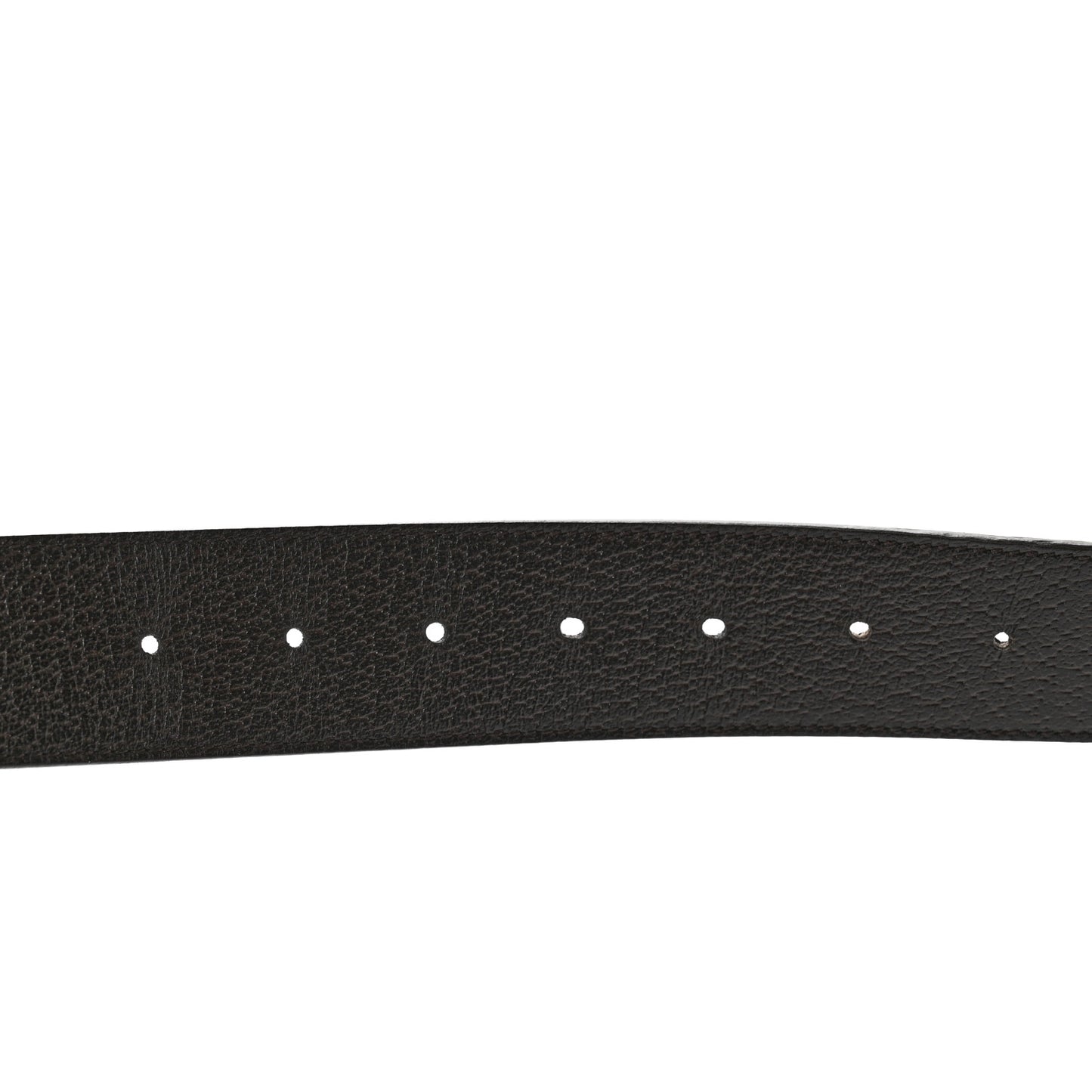 Textured Dollar Calfskin Double G 40mm Belt 90 36 Black