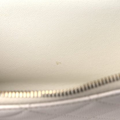 Chanel Caviar Quilted Business Affinity Backpack White 16 of 17