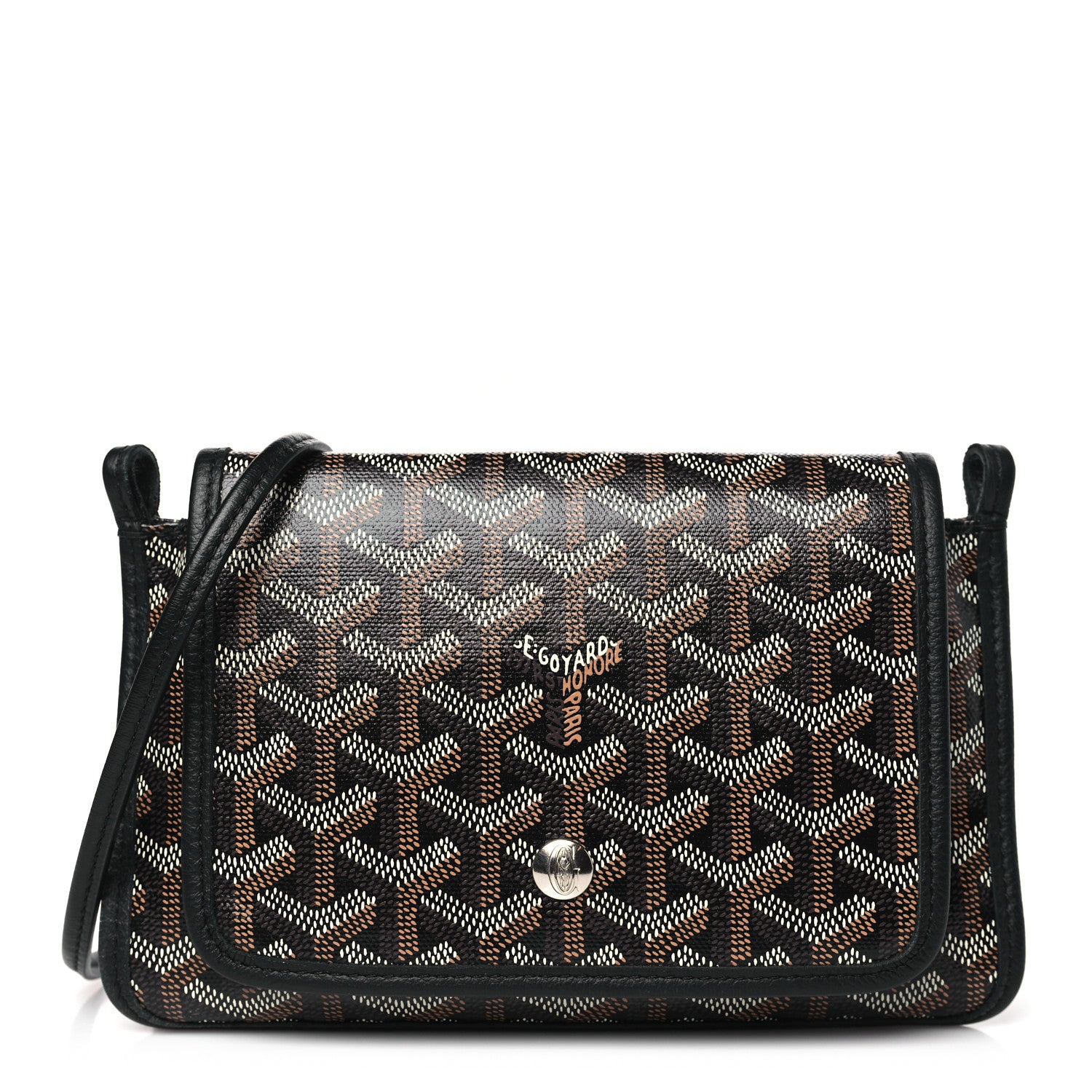 Goyard Goyardine Plumet Wallet Clutch Black 1 of 9