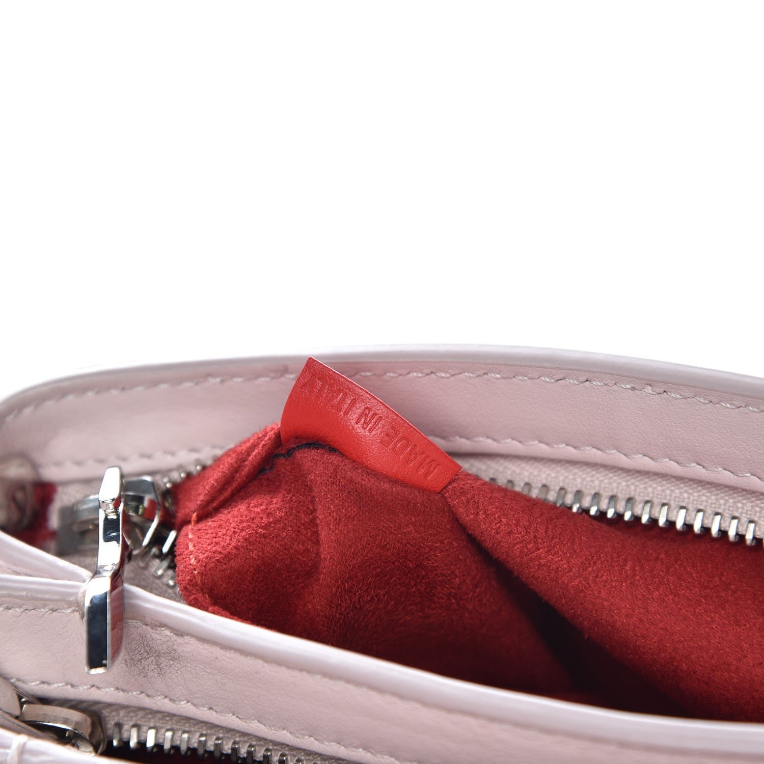 Christian Louboutin Calfskin Spiked Tribouli Crossbody Ballerina 7 of 8