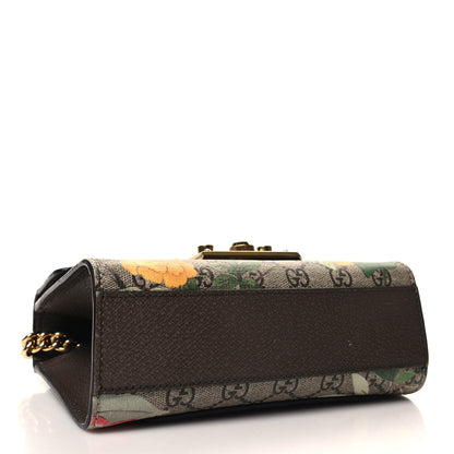 Gucci GG Supreme Monogram Tian Small Padlock Shoulder Bag Beige Multicolor New Acero 4 of 12