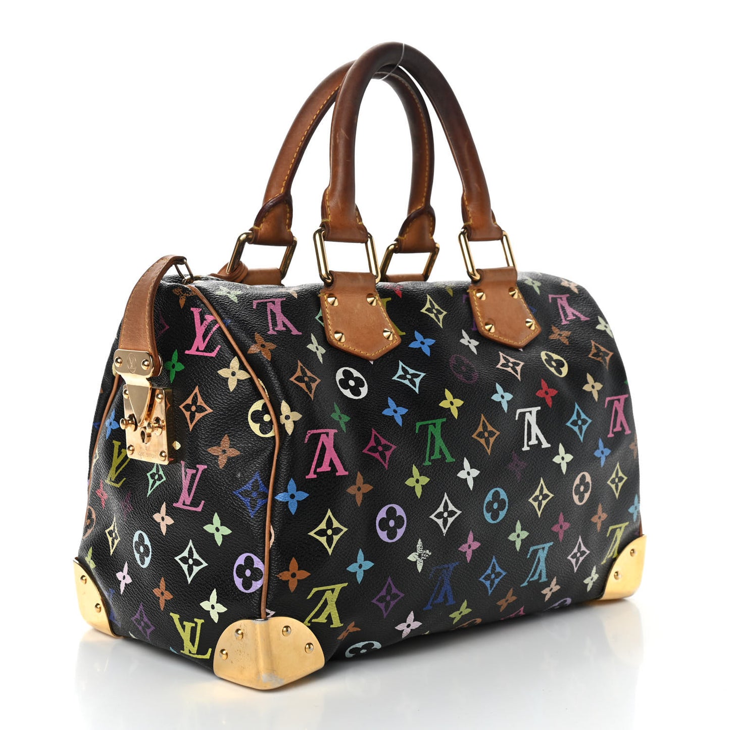 Monogram Multicolor Speedy 30 Black