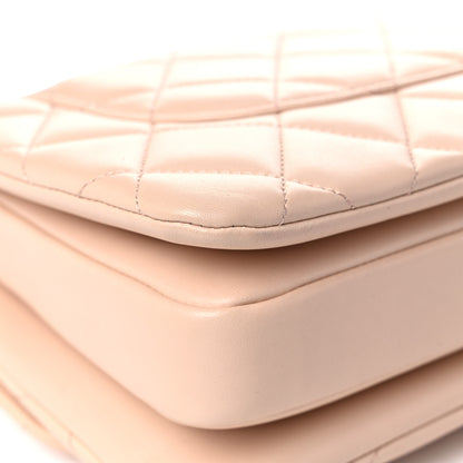 Chanel Lambskin Quilted Small Trendy CC Dual Handle Flap Bag Beige 9 of 16
