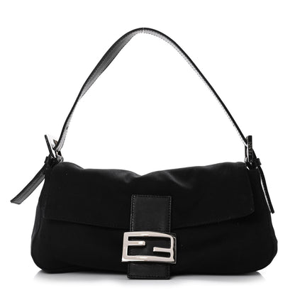 Fendi Neoprene Baguette Black 1 of 4