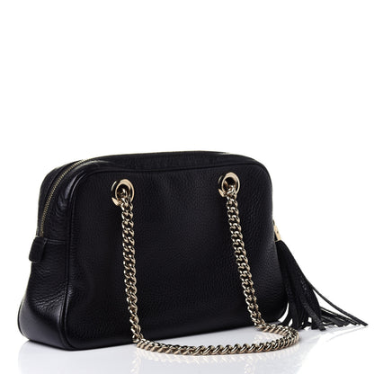 Gucci Pebbled Calfskin Small Soho Bowler Black 2 of 4