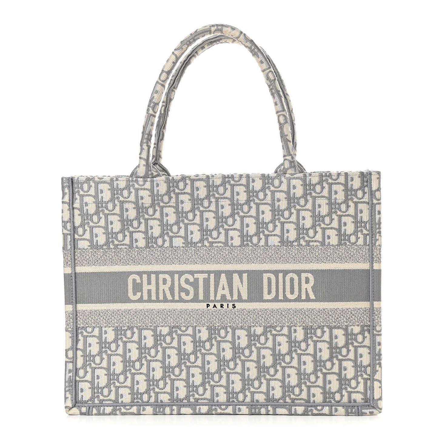 Oblique Medium Book Tote Grey