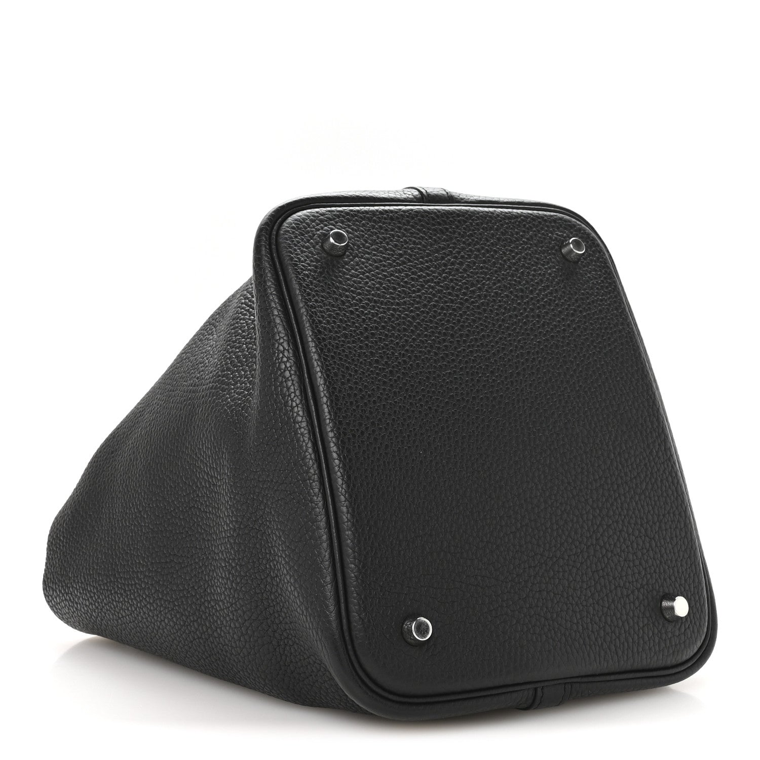 Hermes Taurillon Clemence Picotin Lock 22 MM Black 4 of 12