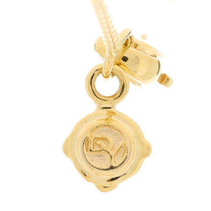 David Yurman 18K Yellow Gold Diamond Pave Extra-Small Belmont Pendant Necklace 4 of 4