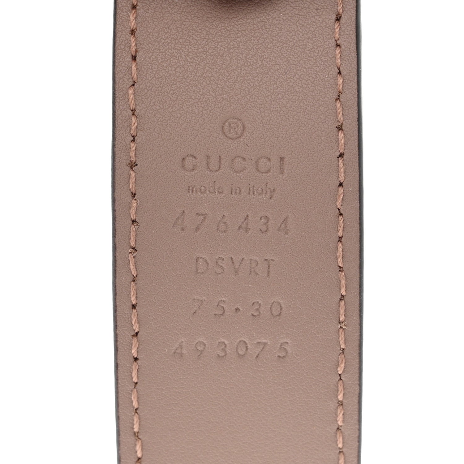 Gucci Calfskin Matelasse GG Marmont Belt Bag 75 30 Porcelain Rose 8 of 12