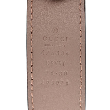 Gucci Calfskin Matelasse GG Marmont Belt Bag 75 30 Porcelain Rose 8 of 12