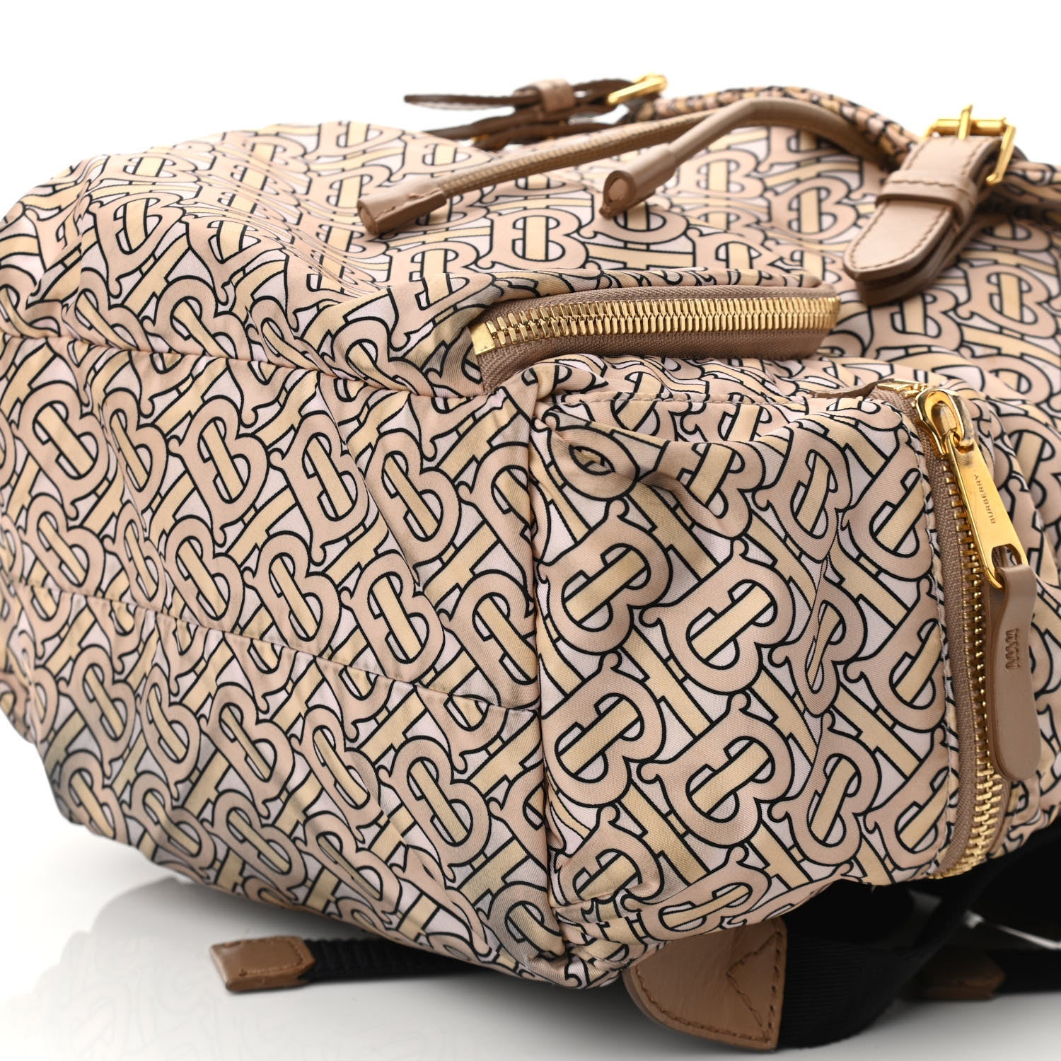 Burberry Nylon Monogram Medium Rucksack Backpack Blush 10 of 14