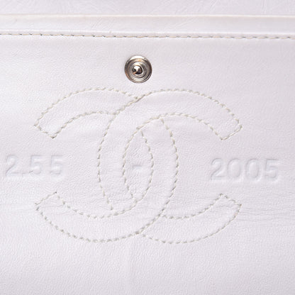 Chanel Aged Calfskin 50th Anniversary 2.55 Reissue 224 Flap White 10 of 18