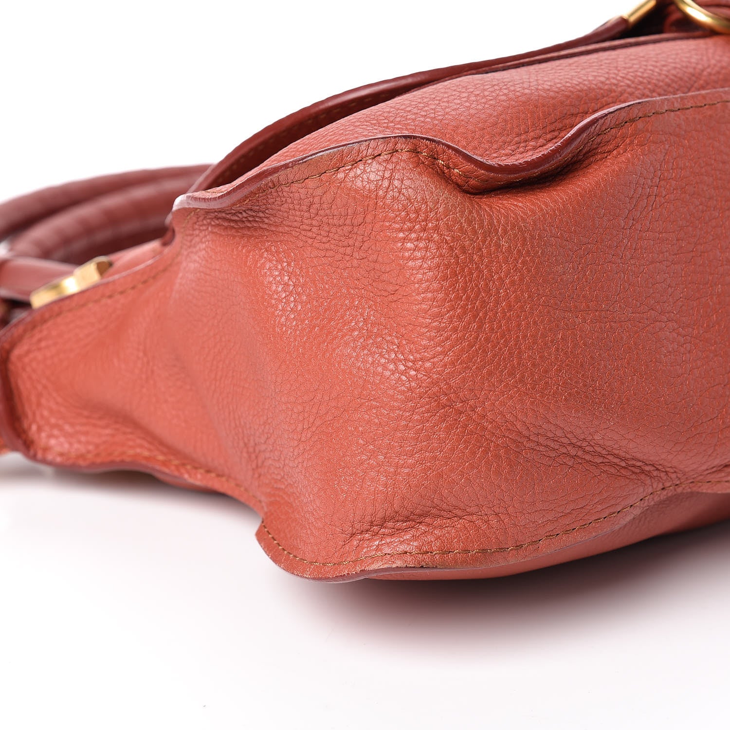 Chloe Calfskin Medium Marcie Satchel Clay 5 of 23