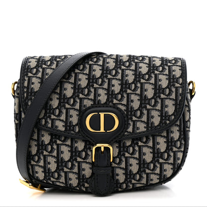 Christian Dior Oblique Medium Bobby Flap Blue 1 of 12