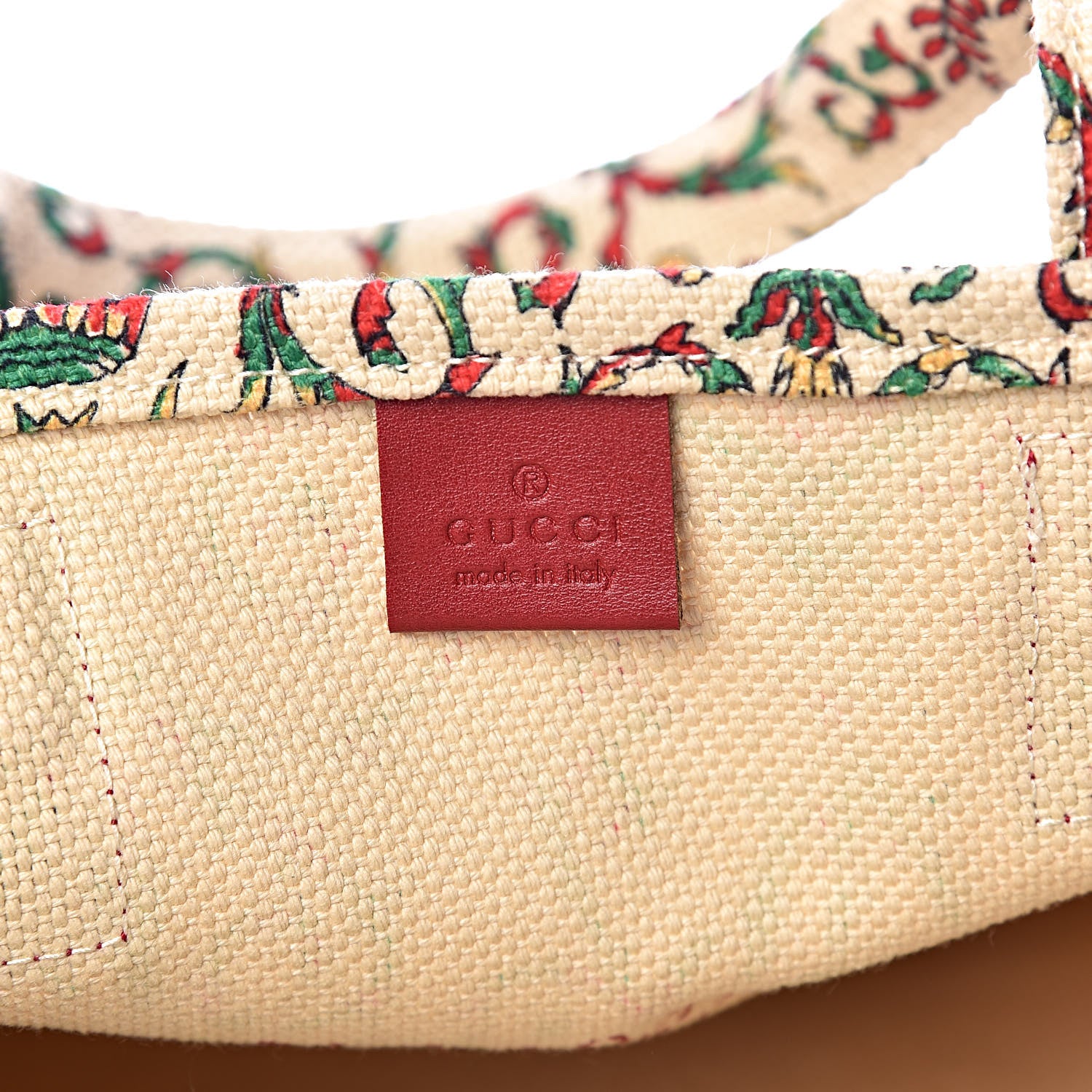 Gucci Canvas Garden Store Floral Vertical Tote Multicolor 6 of 12