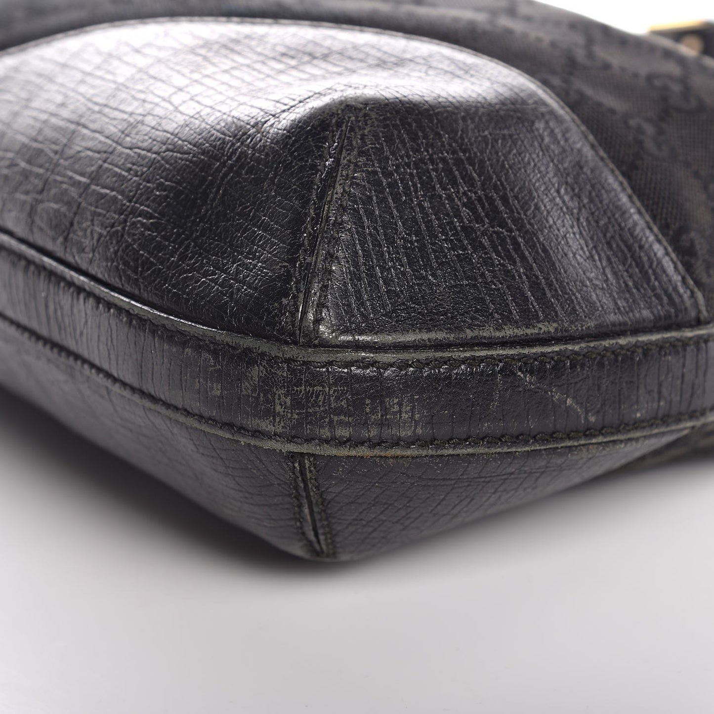 Monogram Web Hasler Hobo Black