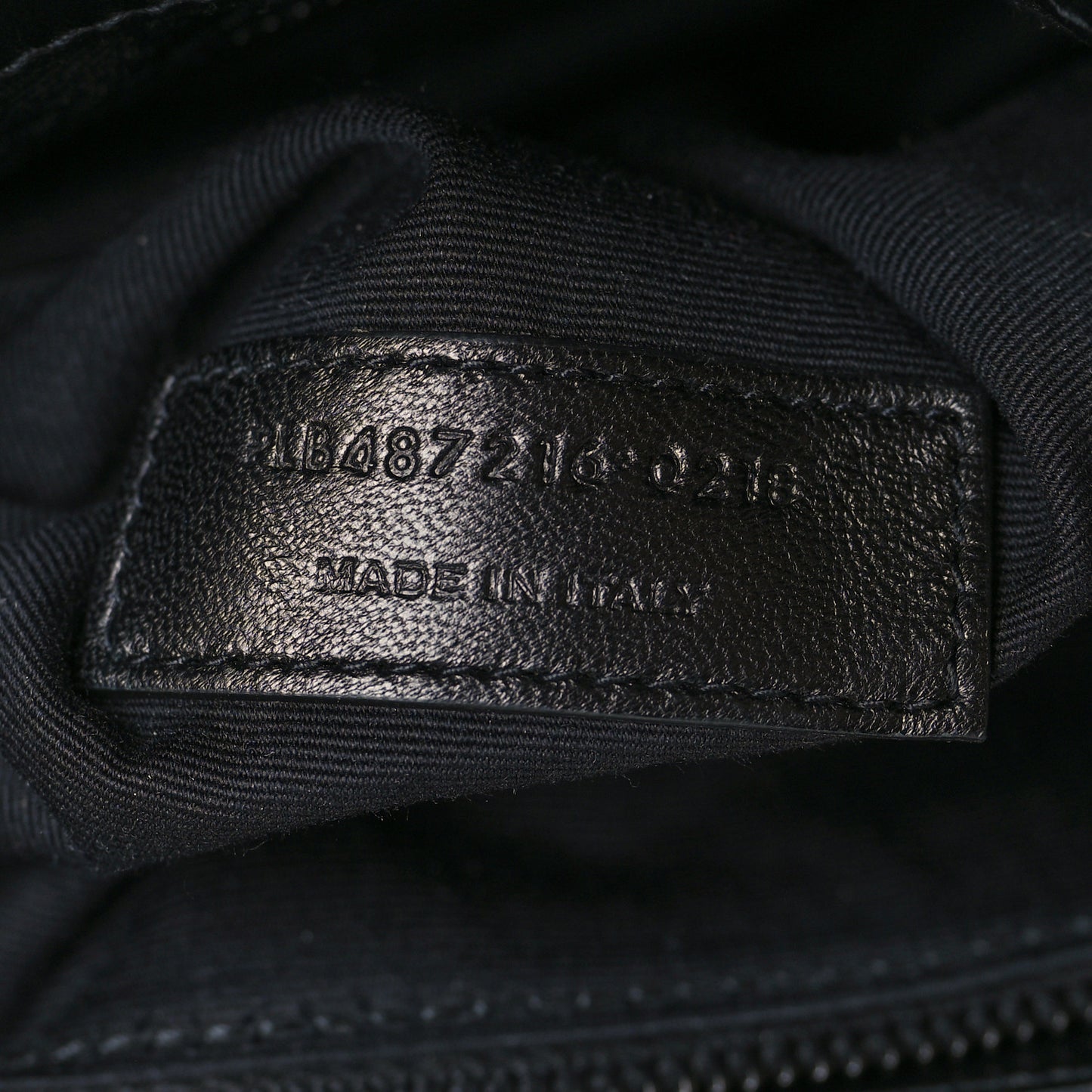 Calfskin Y Quilted Monogram Medium Loulou Chain Satchel Black