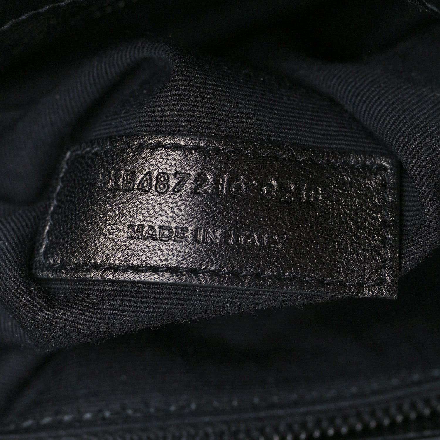Saint Laurent Calfskin Y Quilted Monogram Medium Loulou Chain Satchel Black 6 of 6